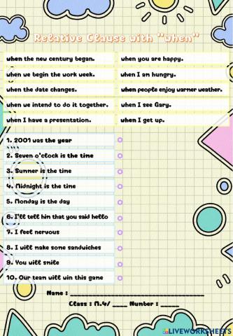 Relative with -when-