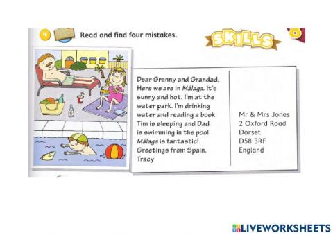 Reading and error correcting