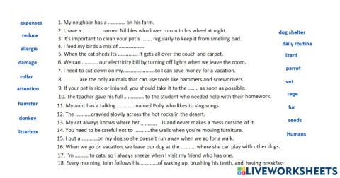 Man's best friend voc practice