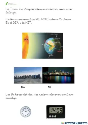 Rotació - Traslació La Terra