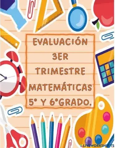 Evaluación trimestral