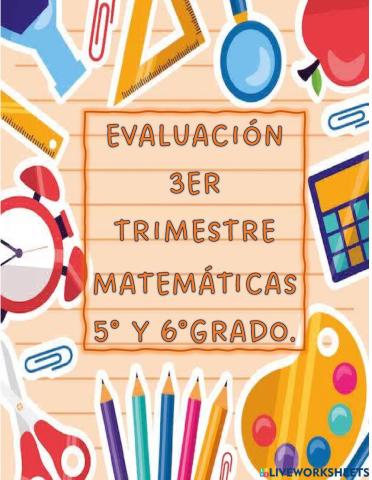 Evaluación trimestral