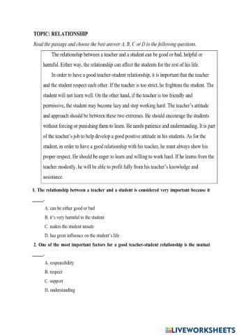 Week 1-Reading Foundation