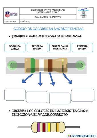 Evaluación  formativa de robótica