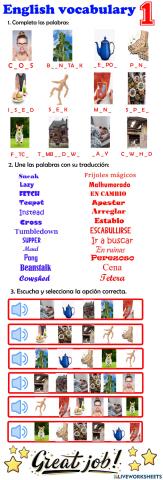 English vocabulary 1