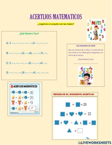 Pensamiento matematico