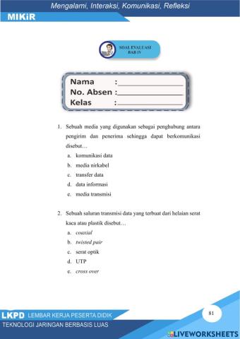 LKPDrevsid bab 4 hal 81-86