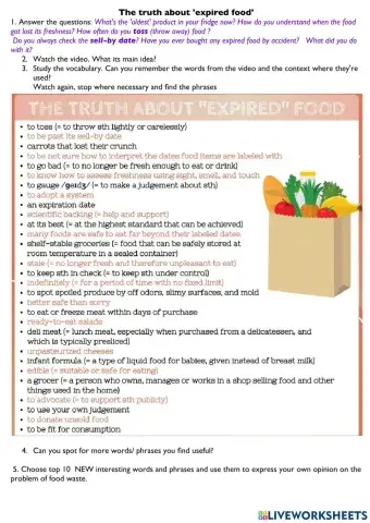 The truth about 'expired food'