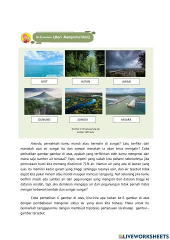 LEMBAR PERTANYAAN 6 (HIDROSFER BUMI)
