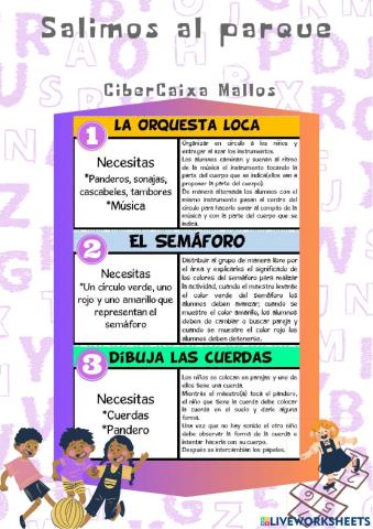 Los juegos que me gustan