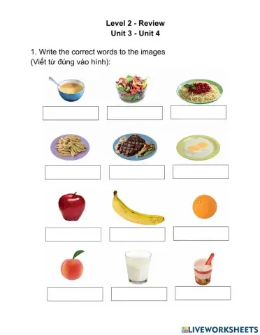 Level 2 - Review Unit 3 - Unit 4