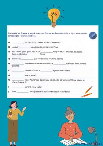 Pronomes demostrativos