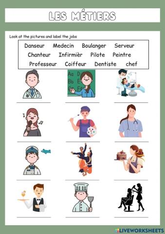 Les métiers