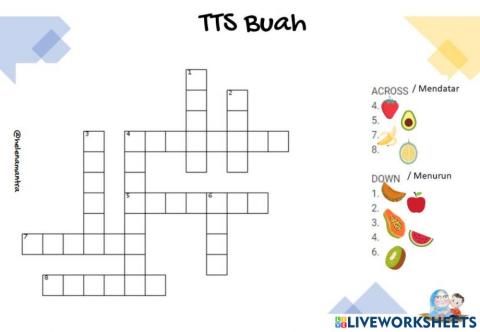 TTS buah-buahan