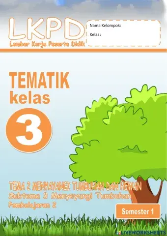 LKPD Kelas 3 Tema 2 Subtema 3