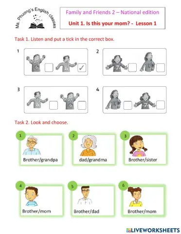 Ms. Phuong-FF2- Unit 1- Lesson 1