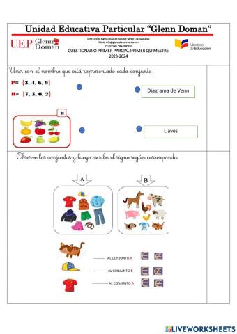 Cuestionario Matemática
