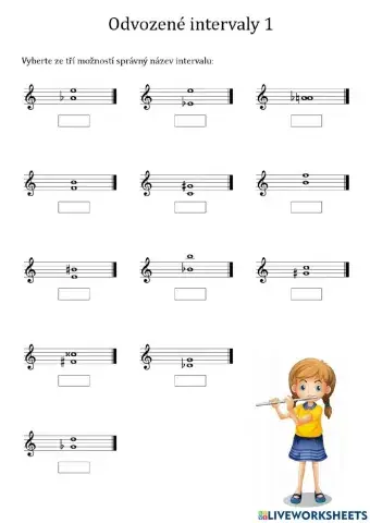 Odvozené intervaly 1