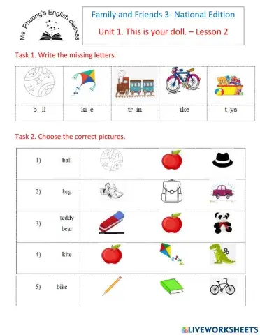 Ms. Phuong-FF3-Unit 1- Lesson 2
