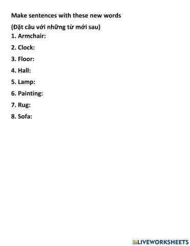 Power Up 1 Unit 8 Vocabulary 2