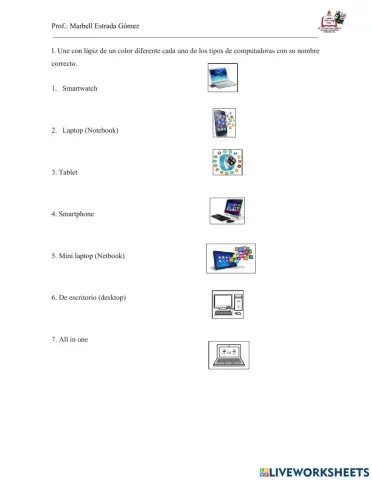 Tipos de Computadoras