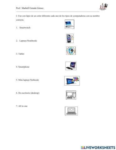 Tipos de Computadoras