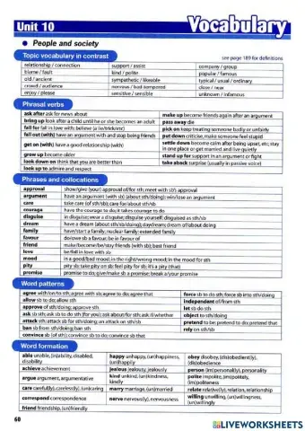 People and society B2