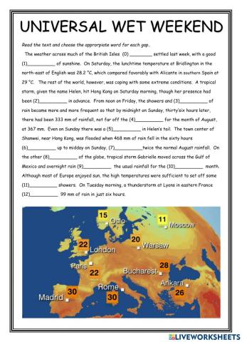 Universal Wet Weekend
