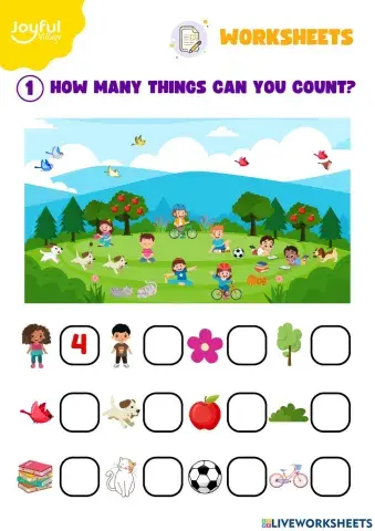 How many things you count can?