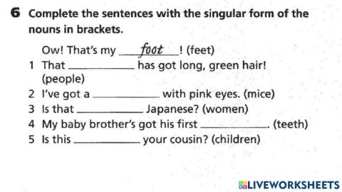 Have got vs. has got Negatives Grammar gap fillings by Teacher Kasim