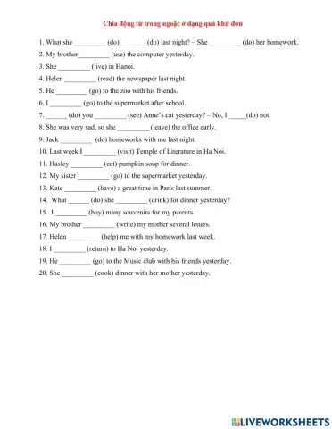 Chia dong tu trong ngoac