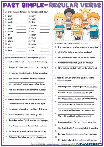 Past simple regular verbs for kids worksheets. Past simple Regular verbs упражнения. Past simple Regular verbs Worksheets for Kids. Past simple Regular verbs Worksheets. Past simple Regular verbs Worksheets for Kids Elementary.