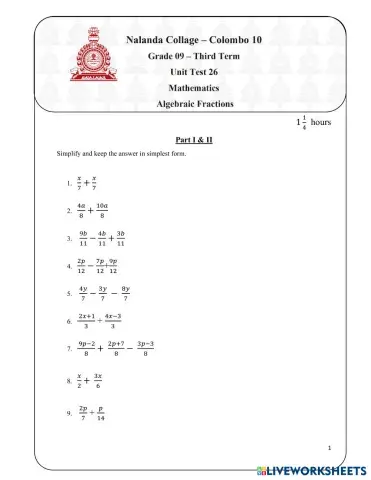 worksheet tumbnail