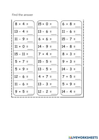 worksheet tumbnail