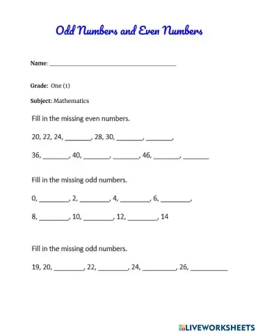 worksheet tumbnail