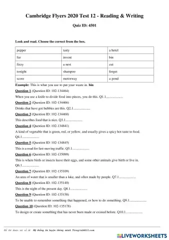 worksheet tumbnail