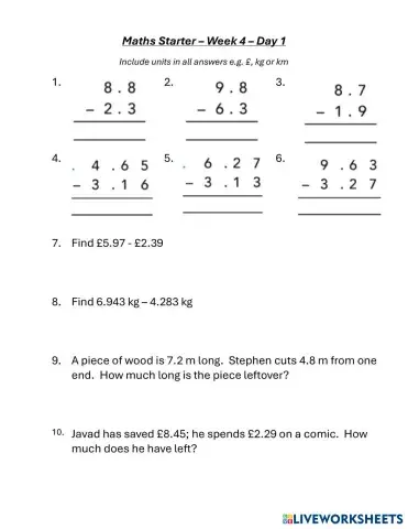 worksheet tumbnail
