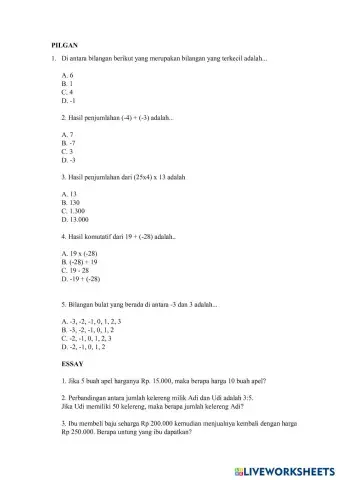 worksheet tumbnail