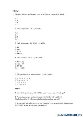worksheet tumbnail