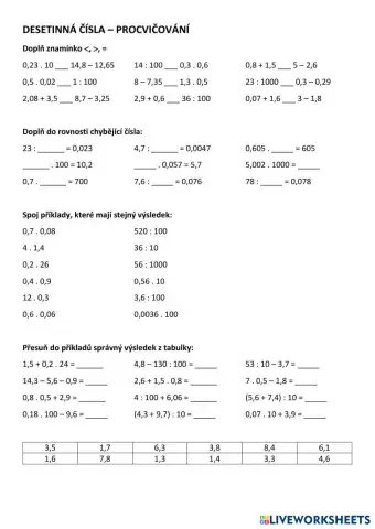 worksheet tumbnail