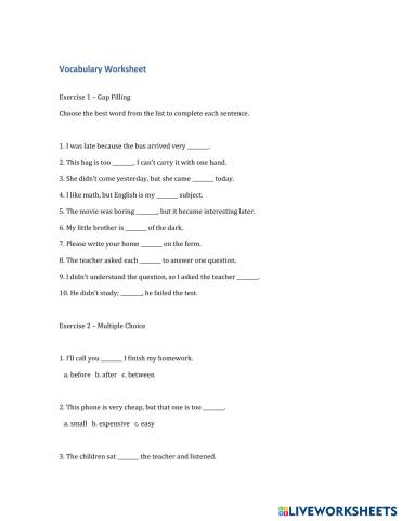 worksheet tumbnail