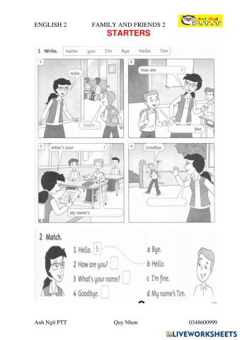 FAMILY AND FRIE… | ESL Worksheets | 8163845