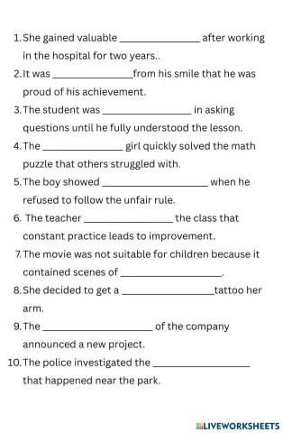 worksheet tumbnail