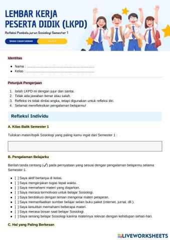 Lembar Kerja Peserta Didik REFLEKSI sosiologi.pdf