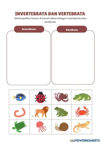 Invertebrata dan Vertebrata Lembar Kerja Siswa Sains Putih Ilustrasi .pdf