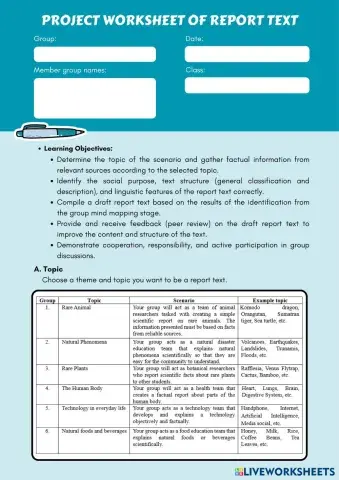 Analysing a Science Report Worksheet.pdf