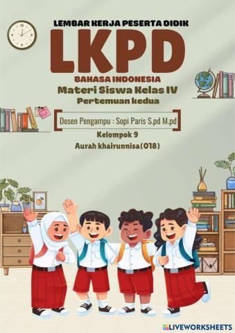 LKPD KELAS IV BAHASA INDONESIA.pdf