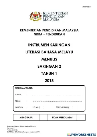 INSTRUMEN LBM MENULIS SARINGAN 2 THN 1 2018.pdf