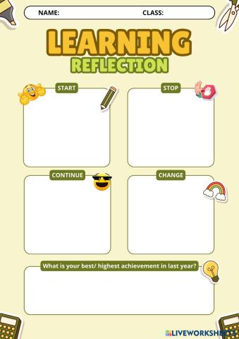 Refleksi Pembelajaran Siswa Lembar Kerja Hijau dan Putih Ilustratif Ceria.pdf