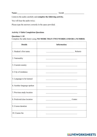 worksheet tumbnail